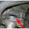 Placa de obturación válvula EGR para TOYOTA