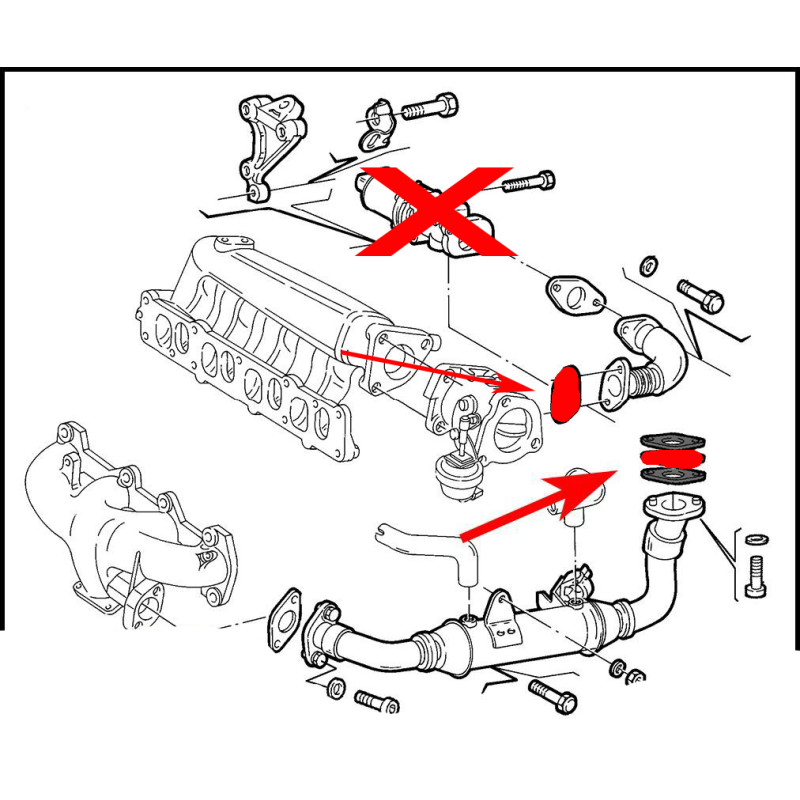 EGR Delete Plates 1.9 JTD/CDTi 8V