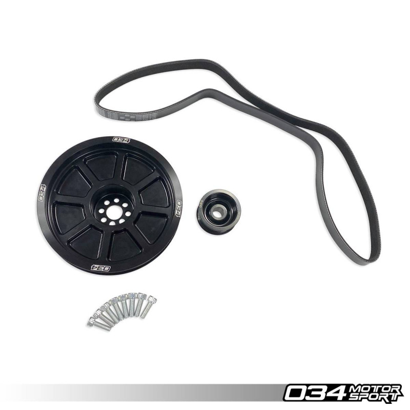 Kit di pulegge doppie ad alte prestazioni 034Motorsport