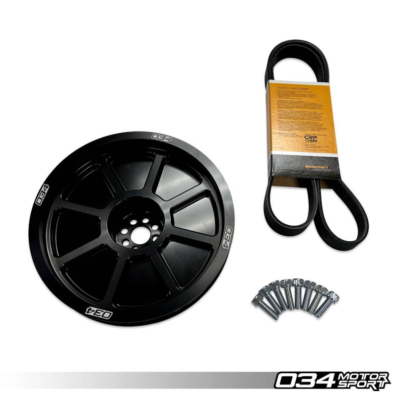 Polea de Cigüeñal 207mm 034Motorsport: Mejora Compresor 3.0 TFSI