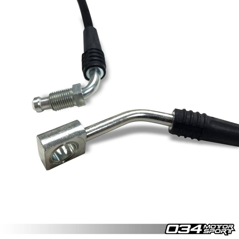 Kit flexibles de frein tressées en acier inoxydable, 8S/8V.5 Audi TT RS & RS3