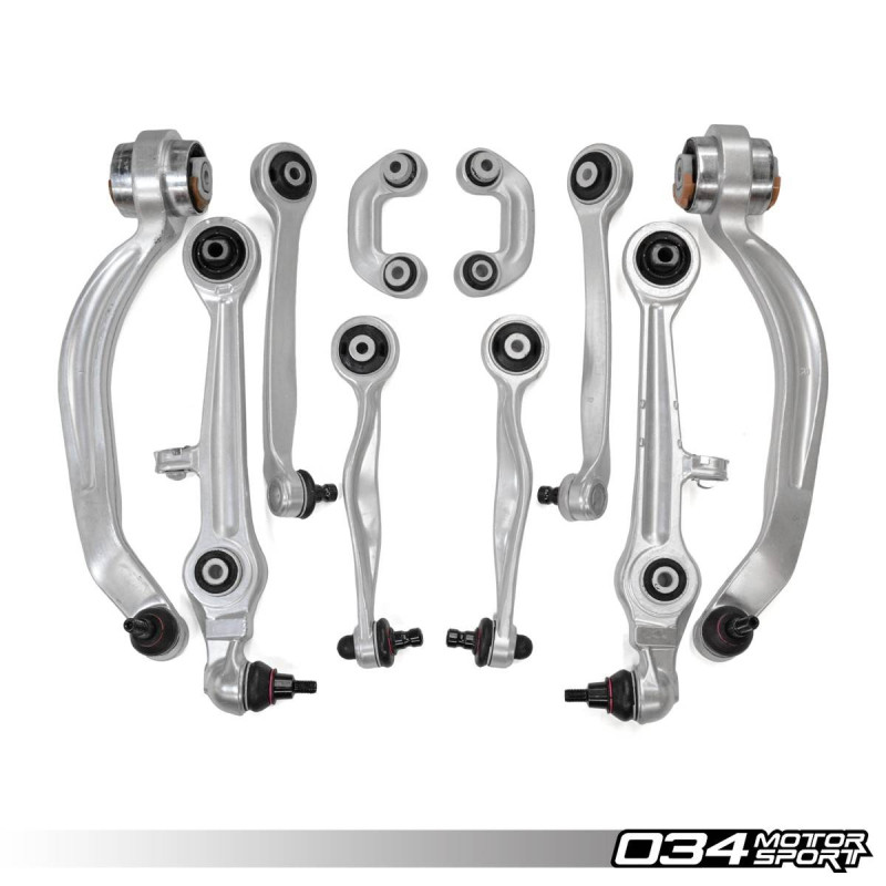 Kit Bras de Suspension Complet 034Motorsport Density Line – Audi A4/S4 B5, A6 C5, Volkswagen Passat B5 (Pivot Acier)