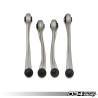 Jeu de triangles de suspension supérieurs Audi châssis B8/B8.5 et 95B Porsche Macan
