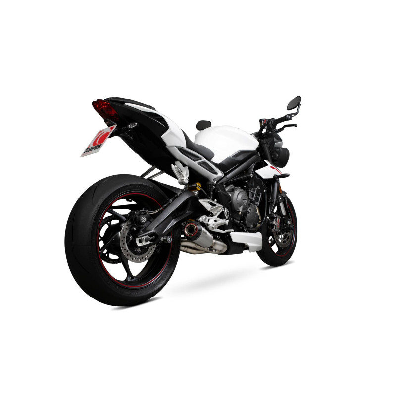 Silenziatore Red Power Scorpion Triumph Street Triple 765 R/S/RS 2017 - 2019