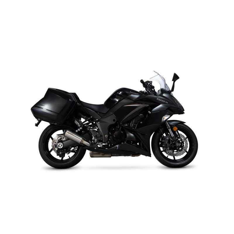 Red Power Muffler, Pair. Scorpion Kawasaki Z1000 SX 2017 - 2019