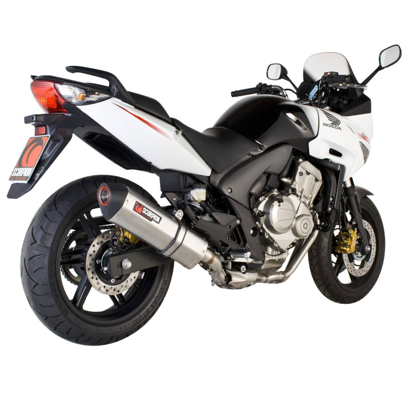Silenciador Serket "Parallel" Scorpion Honda CBF600 2008 - 2014