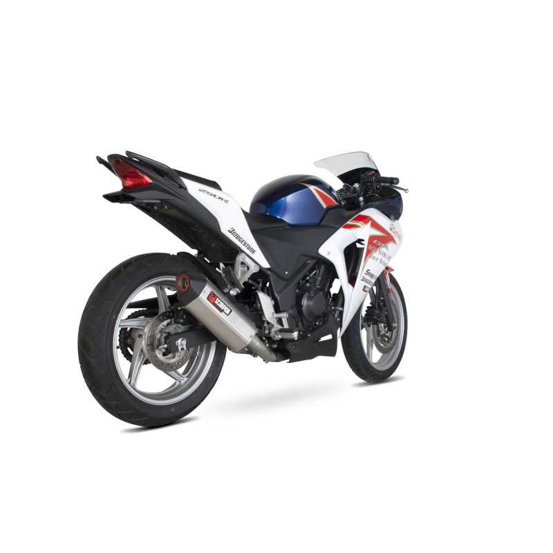 Serket „Parallel“ Schalldämpfer Scorpion Honda CBR250 R 2011 - 2016