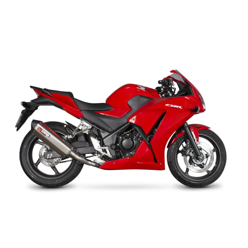 Silenziatore Serket "Parallel" Scorpion Honda CBR300 R 2014 - 2019