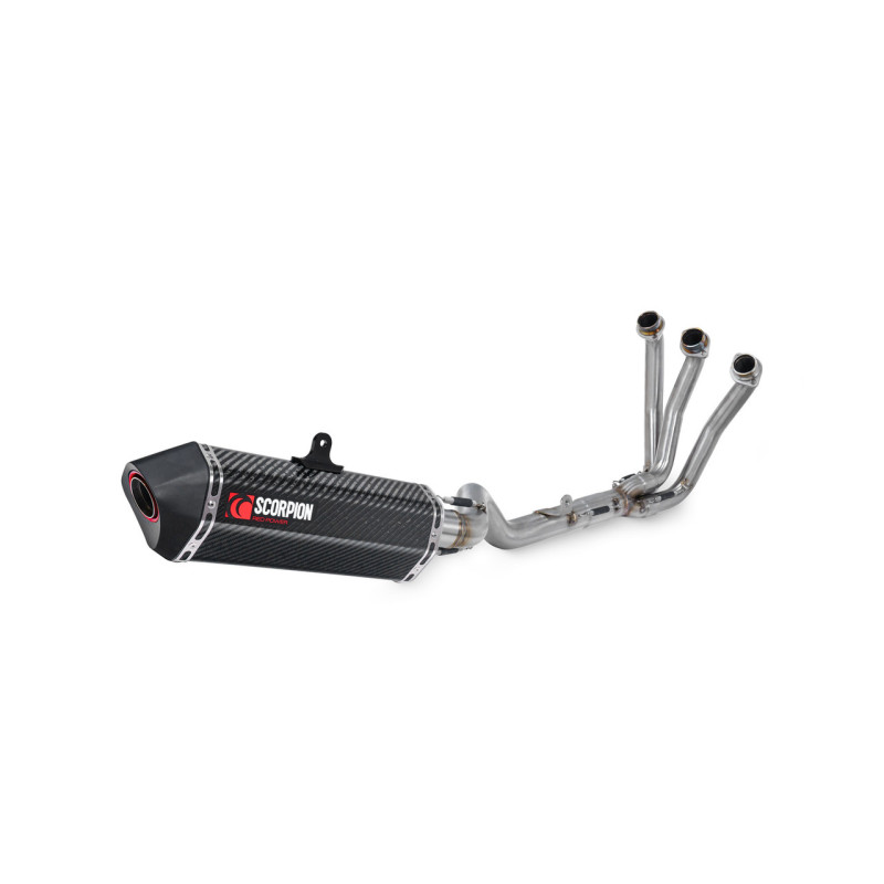 Sistema completo Scorpion de fibra de carbono - Tracer 9 / Tracer 9 GT - 2021-2024