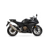 Serket "Parallel" Scorpion muffler Honda CBR500 R 2016 - 2018