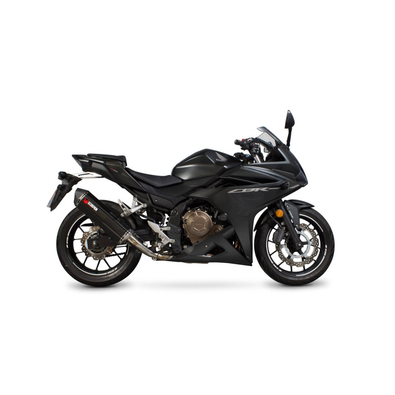 Serket "Parallel" Scorpion muffler Honda CBR500 R 2016 - 2018
