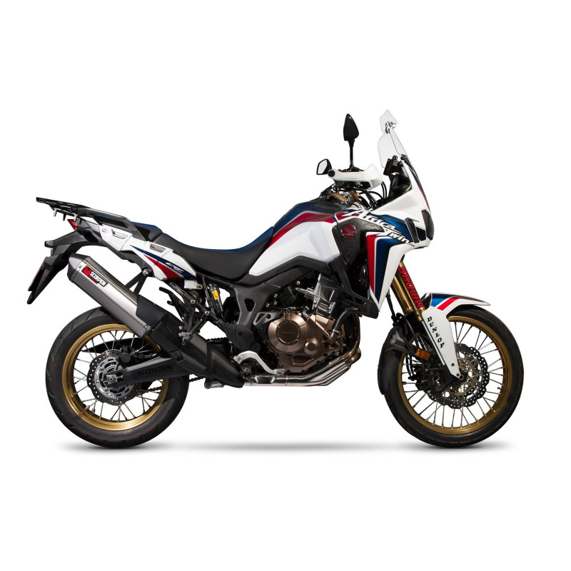 Schalldämpfer Serket „Parallel“ Scorpion Honda CRF1000 L 2015 - 2019