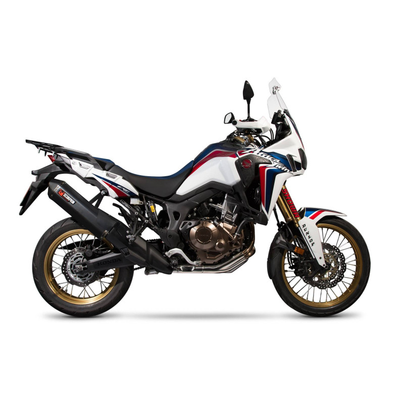 Serket "Parallel" Scorpion muffler Honda CRF1000 L 2015 - 2019