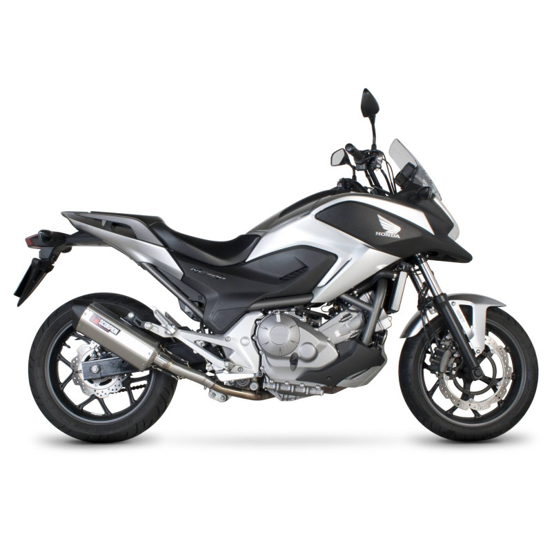 Silenziatore Serket "Parallel" Scorpion Honda NC700 S / NC700 X 2012 - 2013