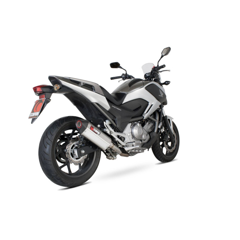Silenciador Serket "Parallel" Scorpion Honda NC700 S / NC700 X 2012 - 2013