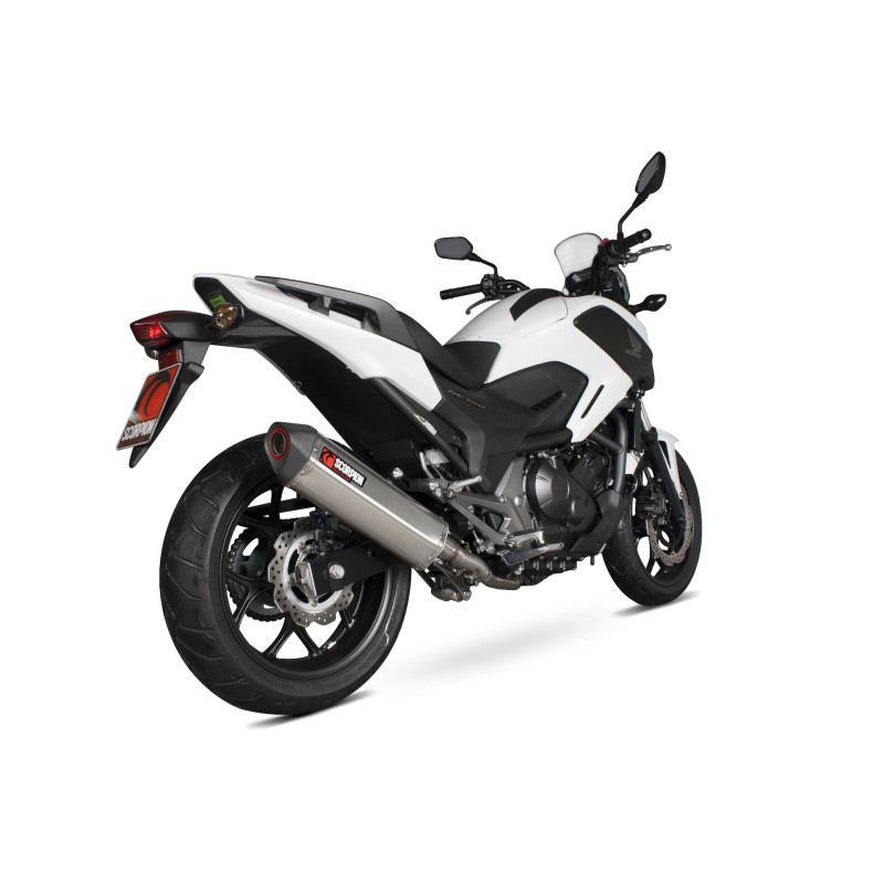 Serket „Parallel“ Schalldämpfer Scorpion Honda NC700 S / NC700 X 2014 - 2018
