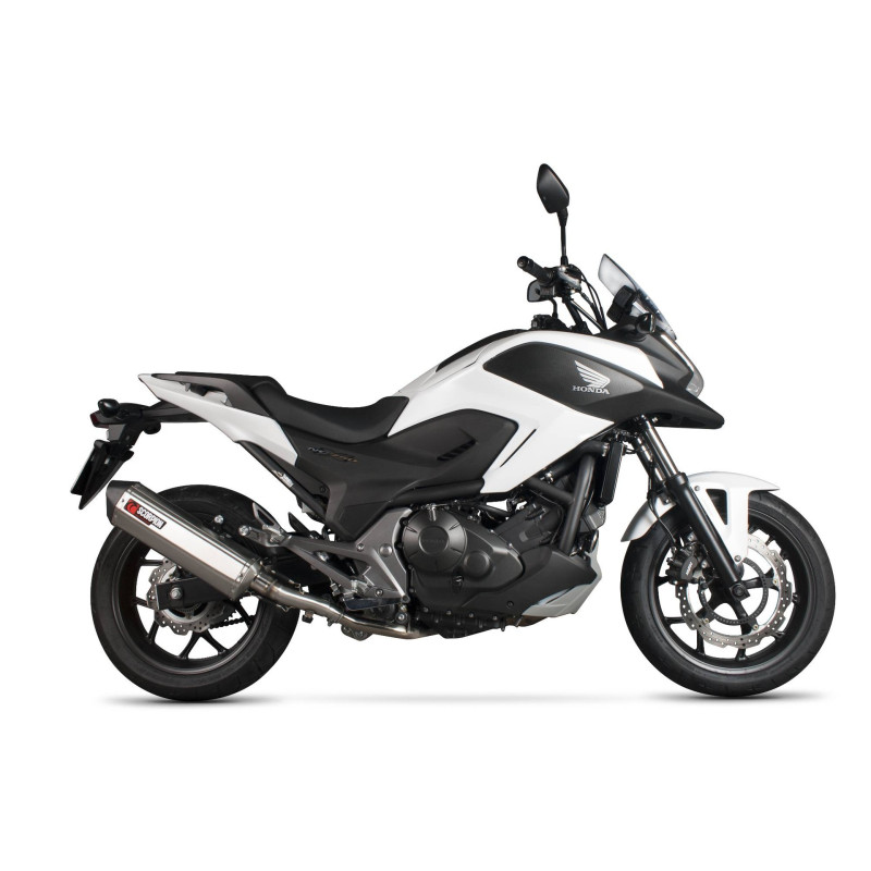 Serket "Parallel" Scorpion Silencer Honda NC700 S / NC700 X 2014 - 2018