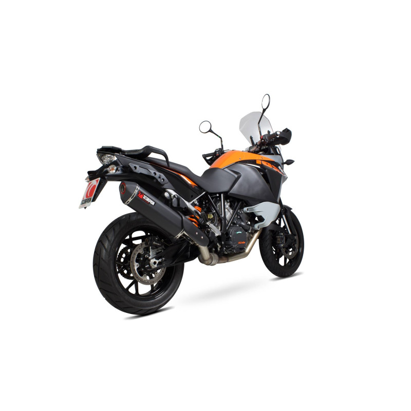 Serket "Parallel" Scorpion Muffler KTM 1050 Adventure 2015 - 2016