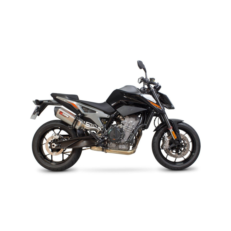 Serket "Parallel" Muffler Scorpion KTM 790 Duke 2018 - 2020