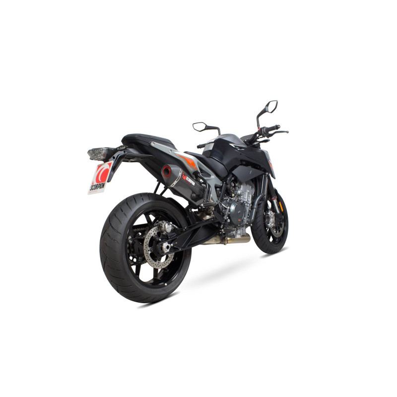 Serket "Parallel" Muffler Scorpion KTM 790 Duke 2018 - 2020