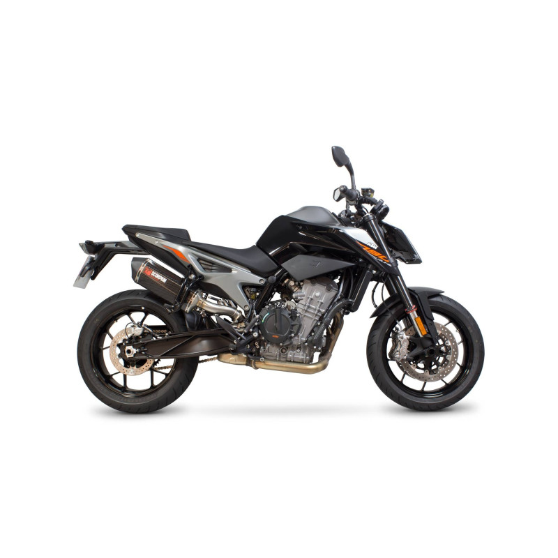 Serket "Parallel" Muffler Scorpion KTM 790 Duke 2018 - 2020
