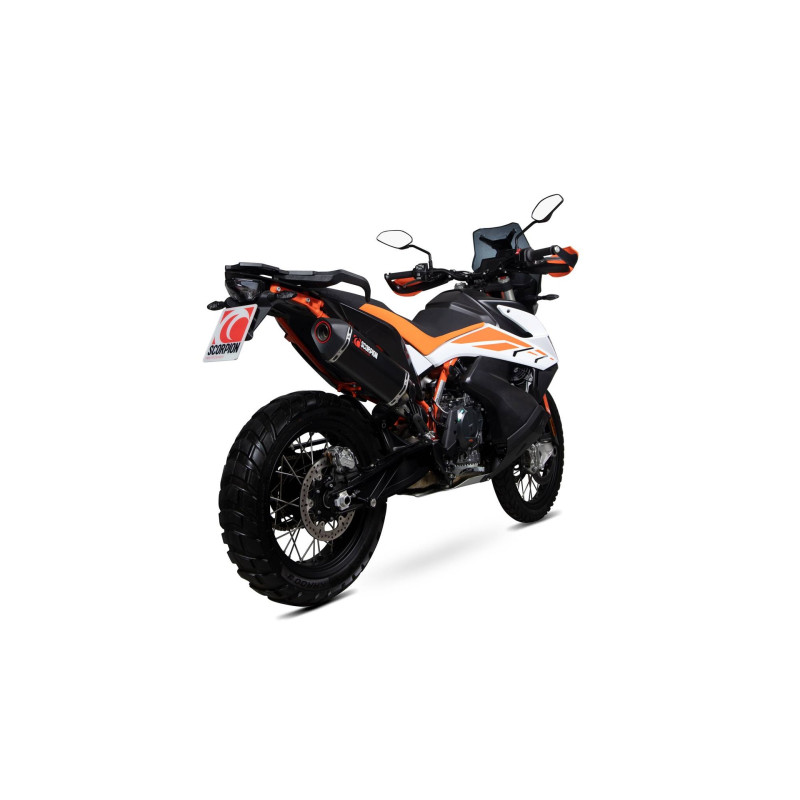 Serket "Parallel" Muffler Scorpion KTM Adventure 790 / Adventure 790 R 2019 - 2020