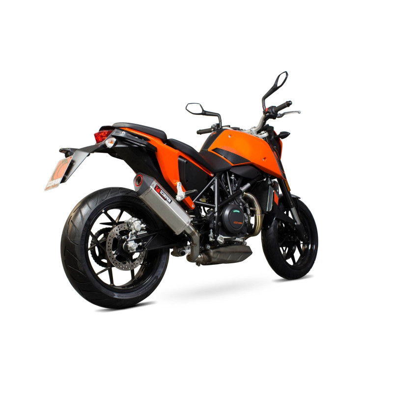 Silenziatore Serket "Parallel" Scorpion KTM Duke 690 2012 - 2016