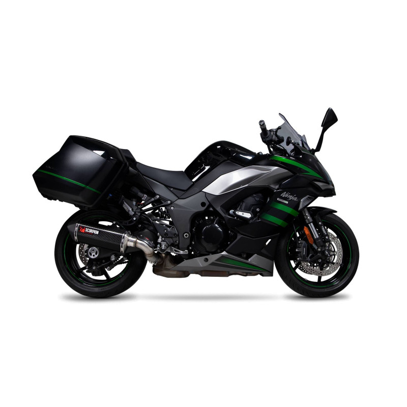 Schalldämpfer Serket "Parallel" Scorpion Kawasaki Ninja 1000 SX 2020 - 2022