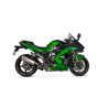 Serket "Parallel" Scorpion Muffler, Kawasaki Ninja H2-SX / H2-SX SE 2018 - 2020