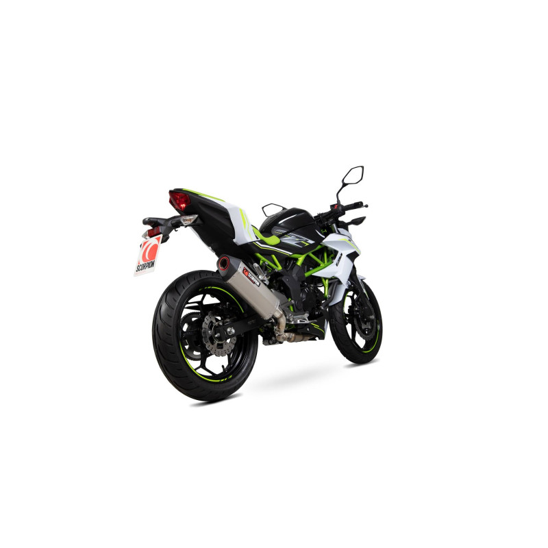 Silenciador Serket "Parallel" Scorpion Kawasaki Z125 2018 - 2021