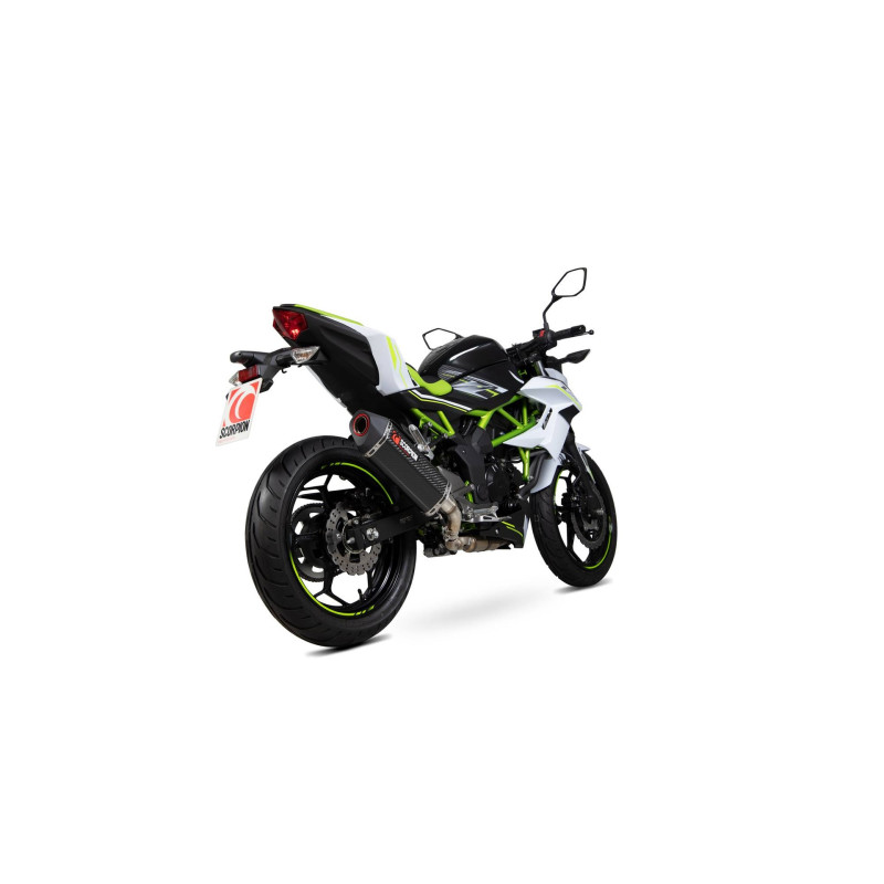 Silenciador Serket "Parallel" Scorpion Kawasaki Z125 2018 - 2021