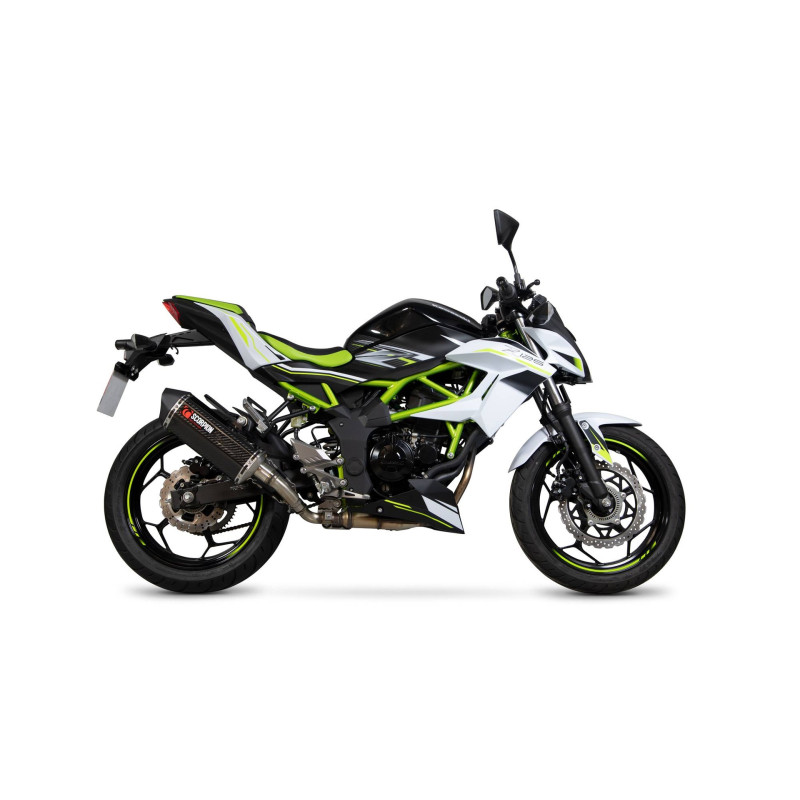 Serket "Parallel" Scorpion Muffler Kawasaki Z125 2018 - 2021