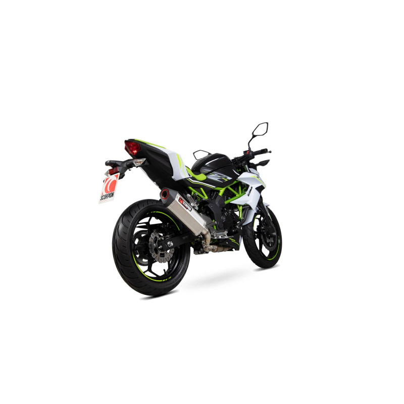 Schalldämpfer Serket „Parallel“ Scorpion Kawasaki Z125 2018 - 2021