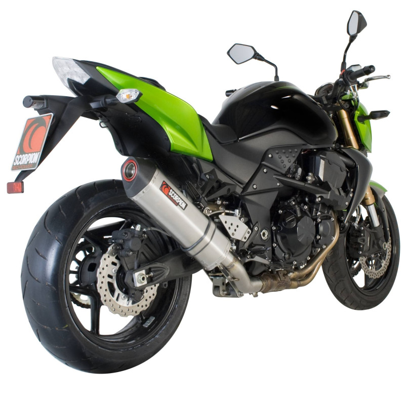 Serket "Parallel" Scorpion Muffler Kawasaki Z750 2007 - 2012