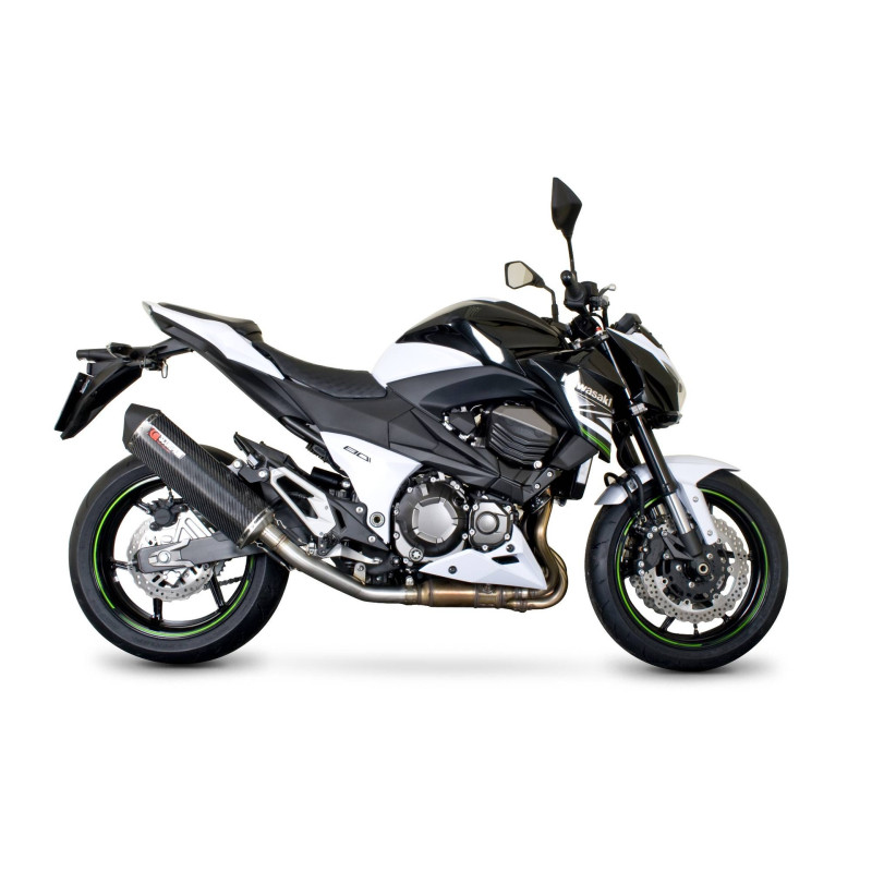 Silenciador Serket "Parallel" Scorpion Kawasaki Z800 2013 - 2016