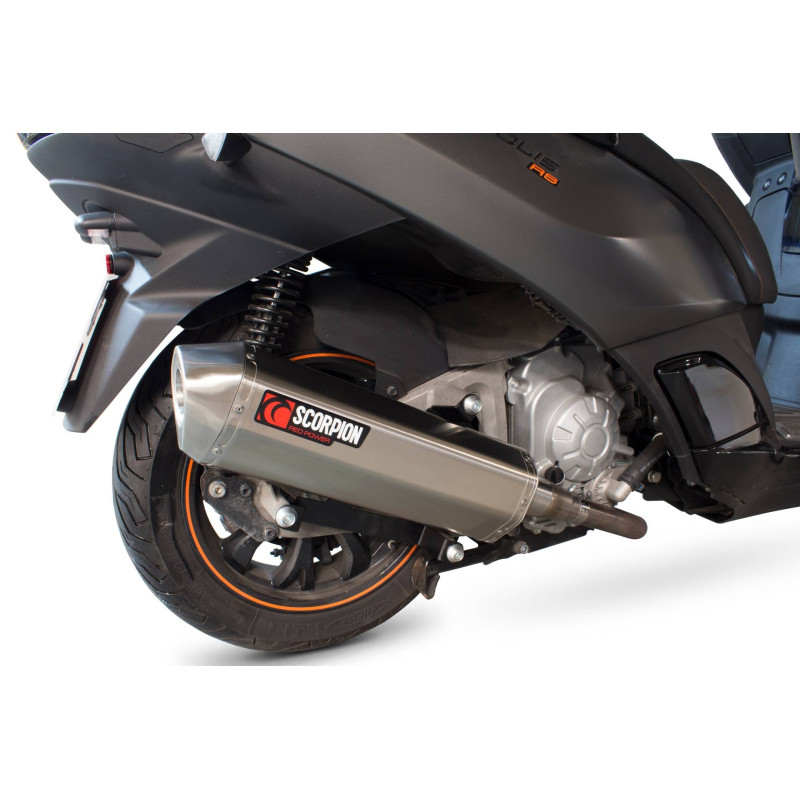 Silenziatore Serket "Parallel" Scorpion Peugeot Metropolis 400 2013 - 2017