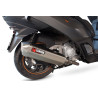 Serket "Parallel" Muffler Scorpion Peugeot Metropolis 400 2013-2017