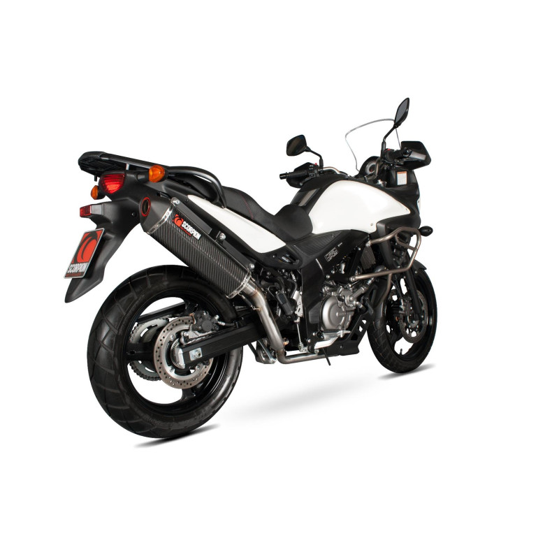 Serket "Parallel" Muffler Scorpion Suzuki DL650 V-Strom 2012 - 2016