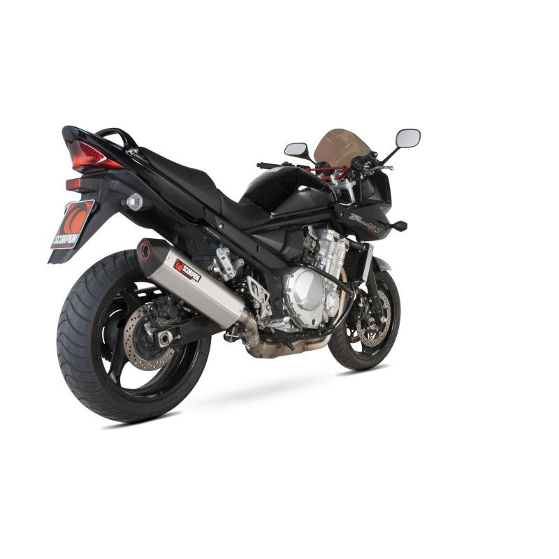 Serket "Parallel" Muffler Scorpion Suzuki GSF1250 Bandit 2007 - 2015