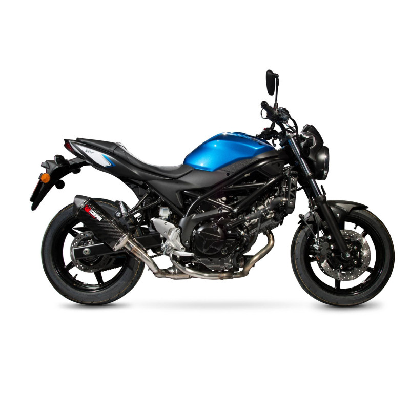 Schalldämpfer Serket „Parallel“ Scorpion Suzuki SV650 (2016-heute) / SV650 X 2016-2021