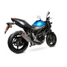 Schalldämpfer Serket „Parallel“ Scorpion Suzuki SV650 (2016-heute) / SV650 X 2016-2021