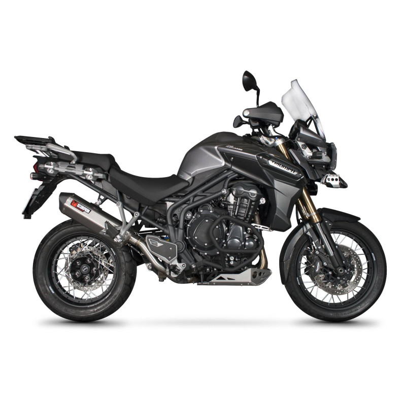 Schalldämpfer Serket „Parallel“ Scorpion Triumph Tiger 1200 Explorer 2012-2015