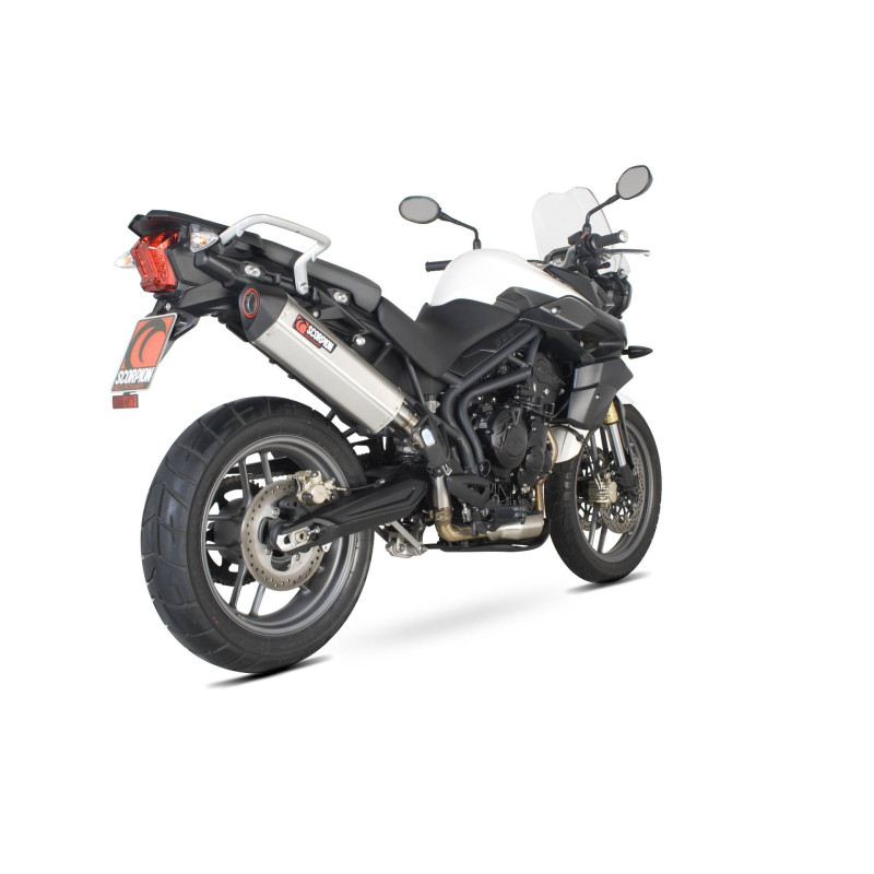 Silenziatore Serket "Parallel" Scorpion Triumph Tiger 800 2011 - 2016
