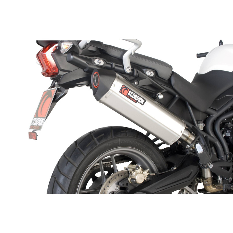 Silenziatore Serket "Parallel" Scorpion Triumph Tiger 800 2011 - 2016