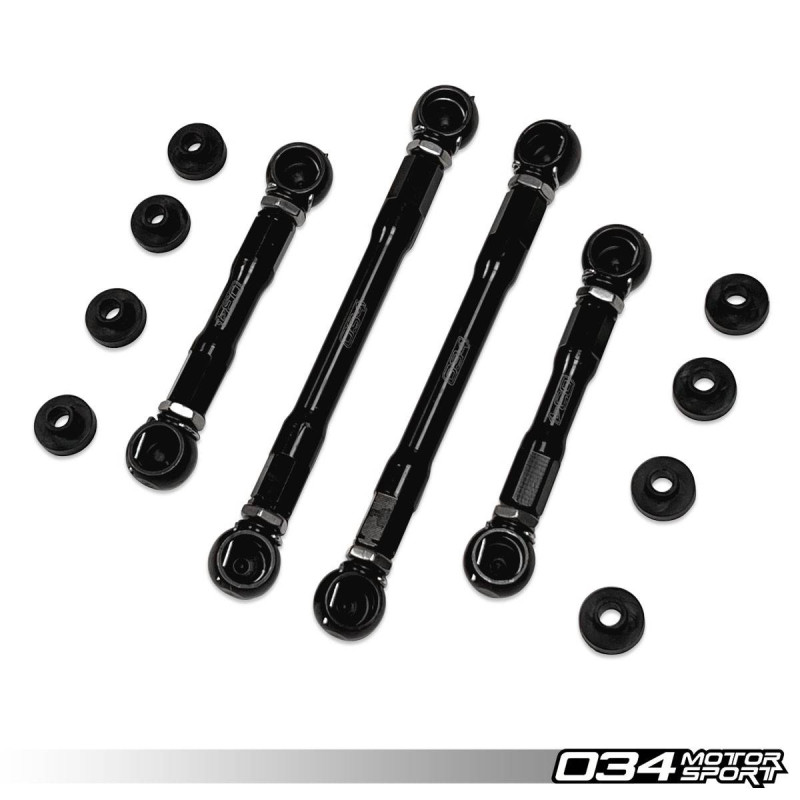 Kit de biellettes avec réglage de hauteur ajustable en aluminium 034Motorsport