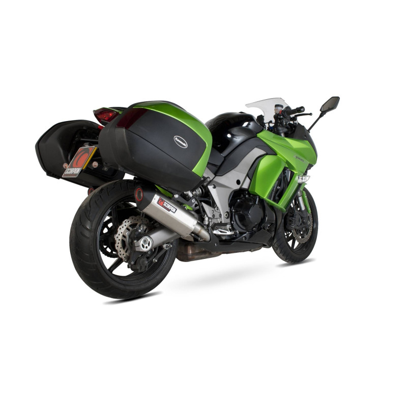 Schalldämpfer Serket „Parallel“, Paar. Scorpion Kawasaki Z1000 2010 - 2013