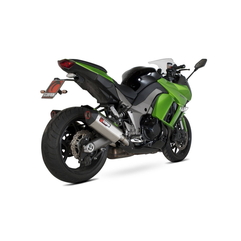 Schalldämpfer Serket „Parallel“, Paar. Scorpion Kawasaki Z1000 2010 - 2013