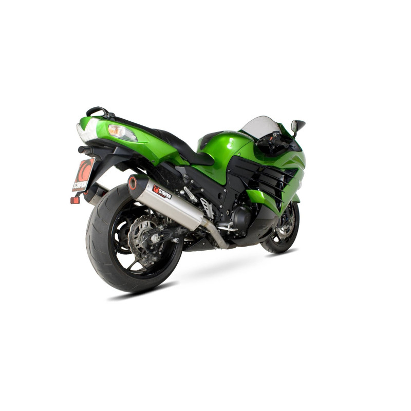 Schalldämpfer Serket „Parallel“, als Paar. Scorpion Kawasaki ZZR1400 2012 - 2020