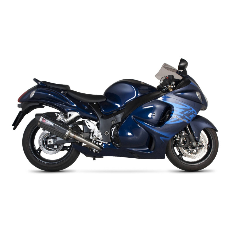 Silenciador Serket "Parallel", el par. Scorpion Suzuki GSX1300 R Hayabusa 2008 - 2017