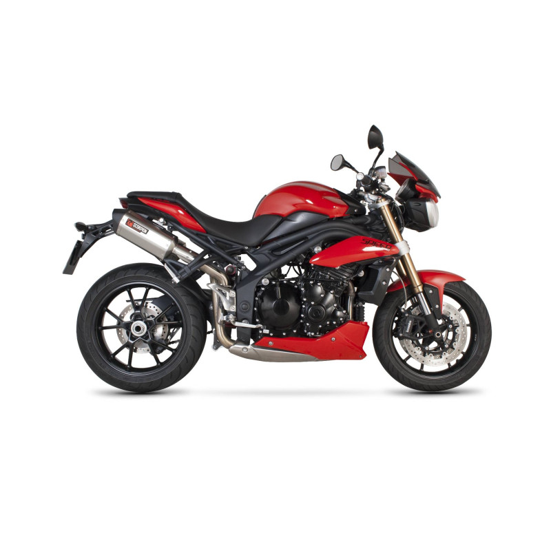 Silenciador Serket "Parallel", el par. Scorpion Triumph Speed Triple 1050 2011 - 2015